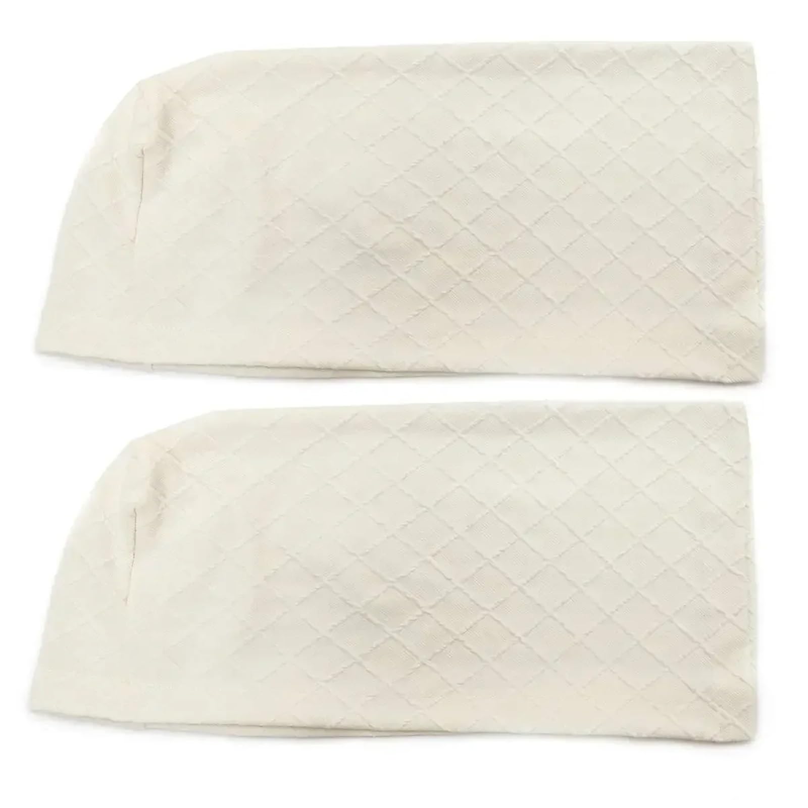 SFOIKVG Arm Covers 2PCS Flannel Spandex Stretch Armrest Covers Set Of 2 Couch Armchair Arm Protector Non Slip Elastic Sofa Slipcover for Sofa Chair(WHITE)