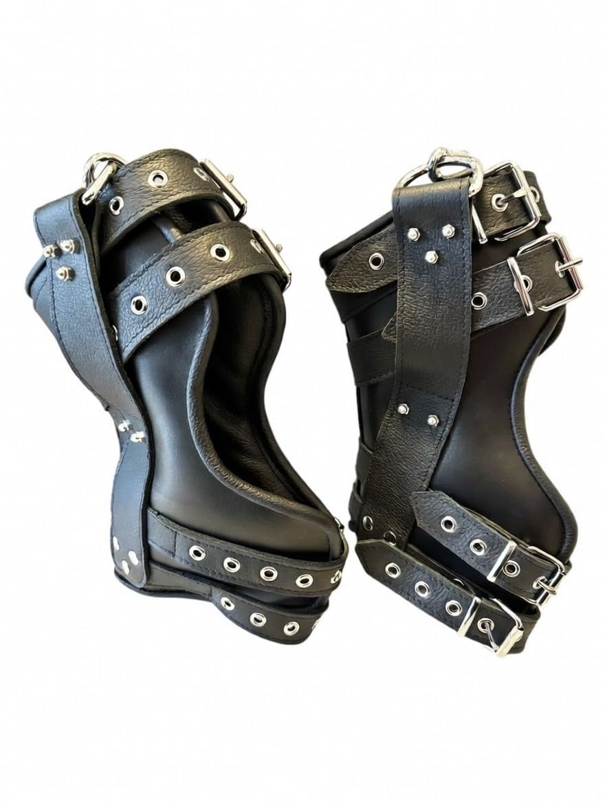 BDSM Leder Bondage Hängefesseln Fußfesseln Expert