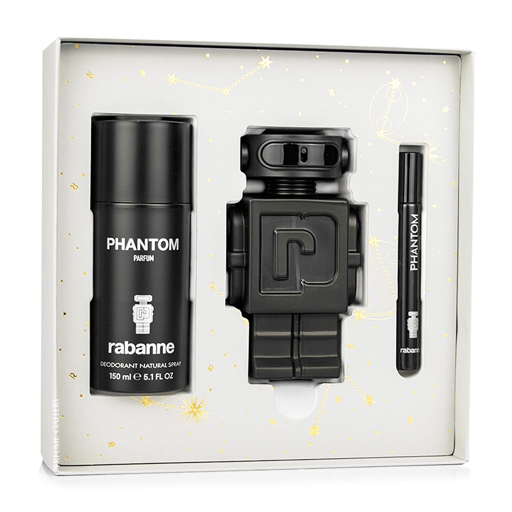 RABANNE Phantom Parfum Set (Parfum 100ml + Deodorant Spray 150ml + Travel Spray 10ml)