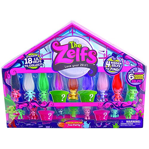 The Zelfs Greenhouse with 18 Zelf Dolls with All New Season 3 Characters