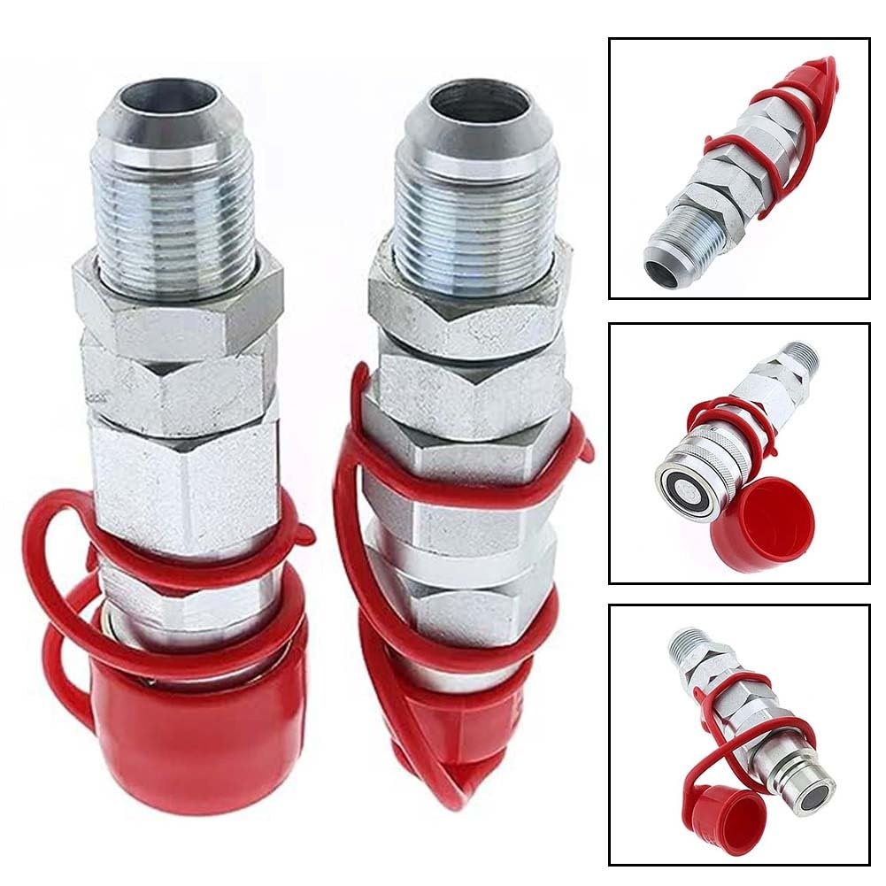 Kit accoppiatore rapido maschio e femmina per macchine a faccia piatta AT312876 KV11305 310G 240 110 210K 324J 323D