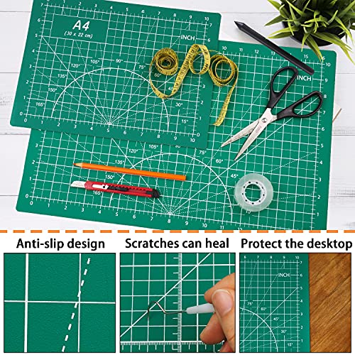 image for Gwybkq Self Healing Cutting Mat 9'' x 12'' and 12'' x 18'' Cutting Mat