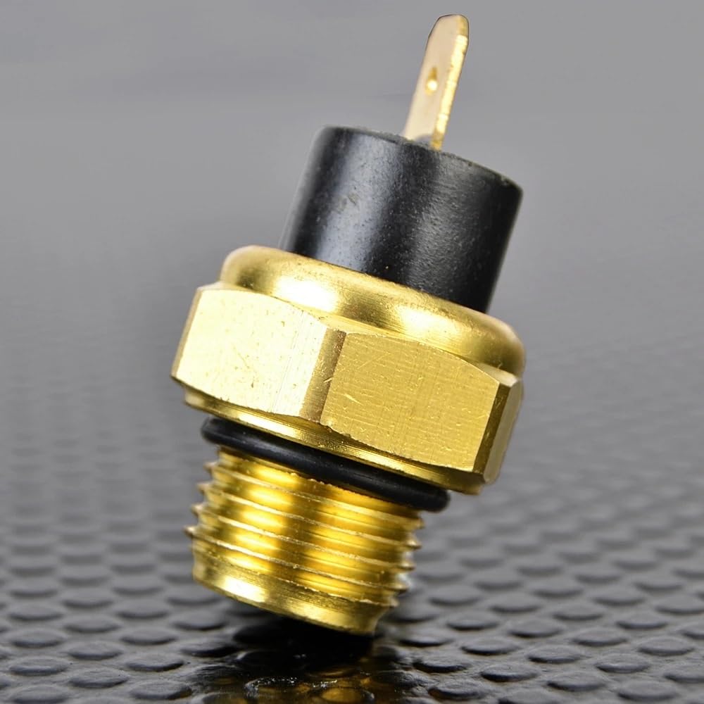 Thermo -Erkennungsschalter Kompatibel mit Kühlerlüfter passt VT1100C VT750 750 VT600CD VT600C VT125 VT250 VTR1000F VTR1000 VTR1000S RC51 -kompatibel mit dem Motorradkühlsystem kompatibel