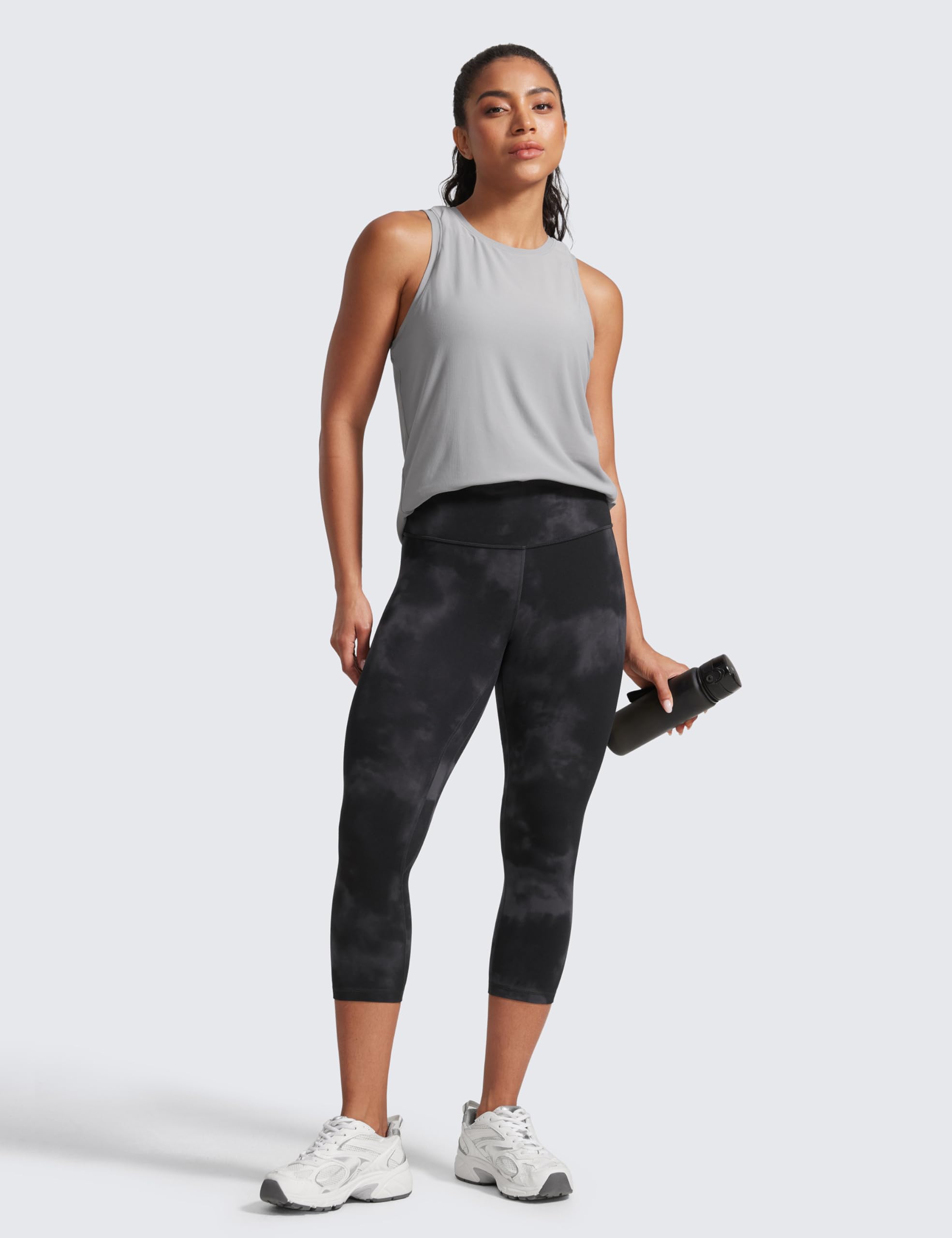 CRZ YOGA Butterlift Capri 21" | Miękkie jak masło, umiarkowana kompresja, joga, pilates, wysoki stan, dla kobiet