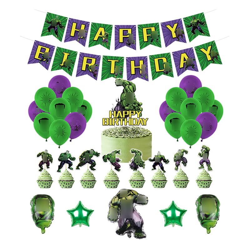 Décorations Anniversaire Joyeux Anniversaire Décoration Ballons Ballons de Baudruche Déco Gateau Bannière Joyeux