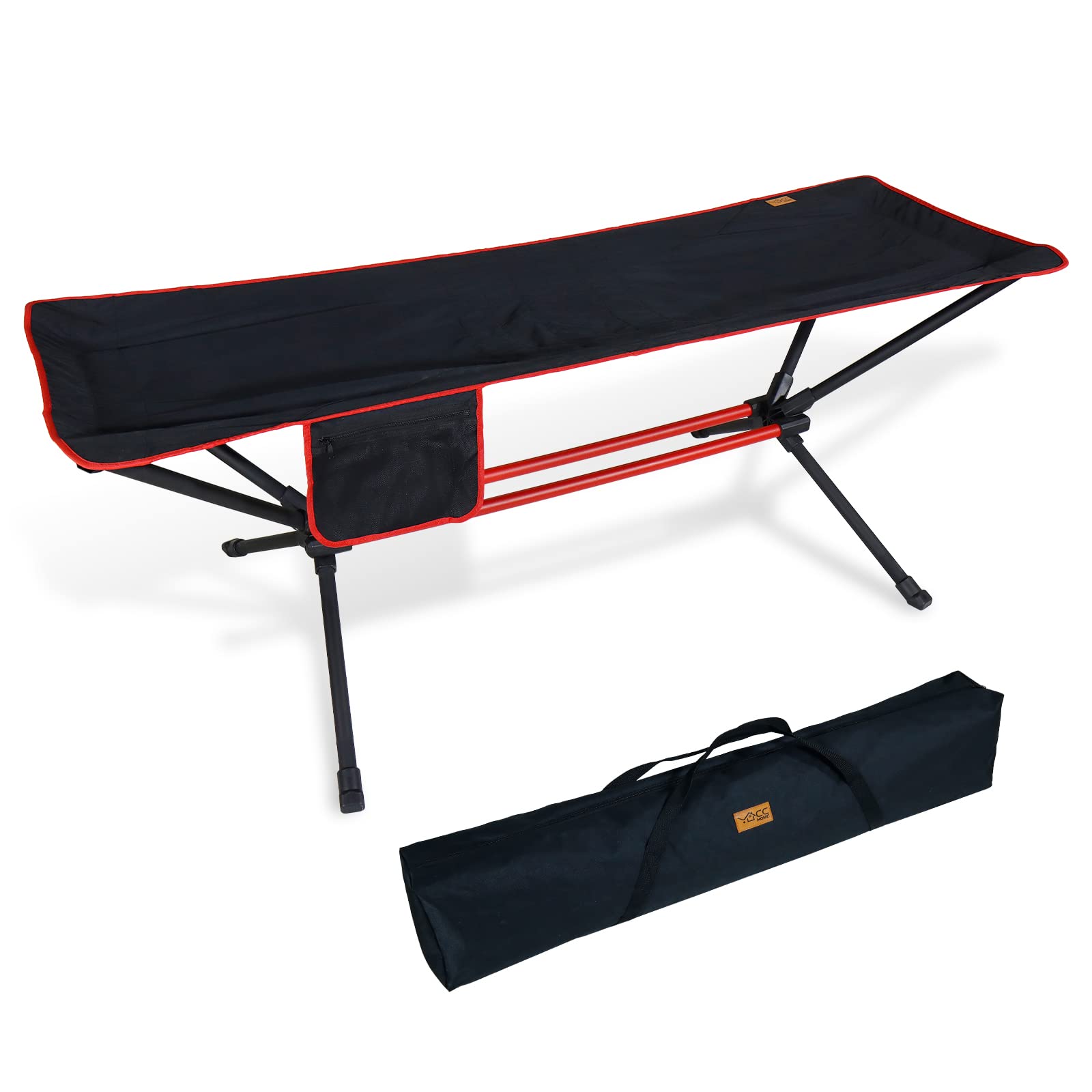 CCLIFE Hamac de Camping avec Armature - Léger - 4,5 kg - Charge maximale : 100 kg - avec Sac de Transport