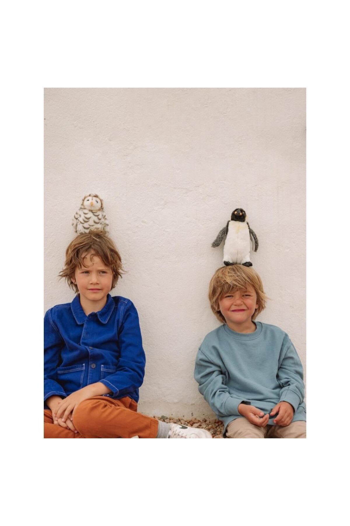 WWF 15189004 - Pinguino imperatore, Peluche di 20 cm