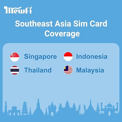 Miniatura 8 de Tarjeta SIM de Asia 30Days 5GB para Tailandia, Singapur, Malasia, Indonesia, Camboya, Vietnam, Activación requerida, Datos prepagados Solo Tarjeta