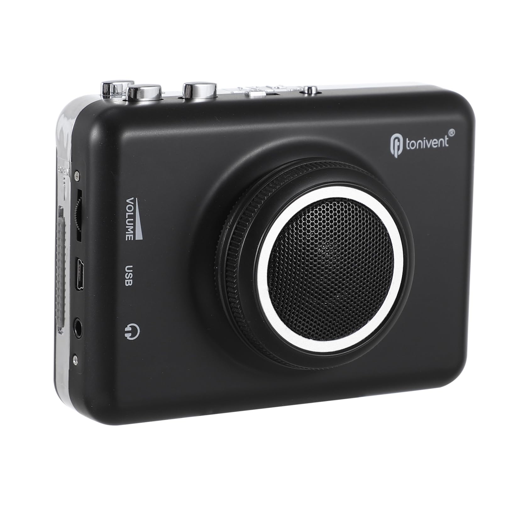 Housoutil Cassette to Converter USB Cassette Player Detachable Speaker Converter for Tapes Sound Portable Tape Player for Music Listening