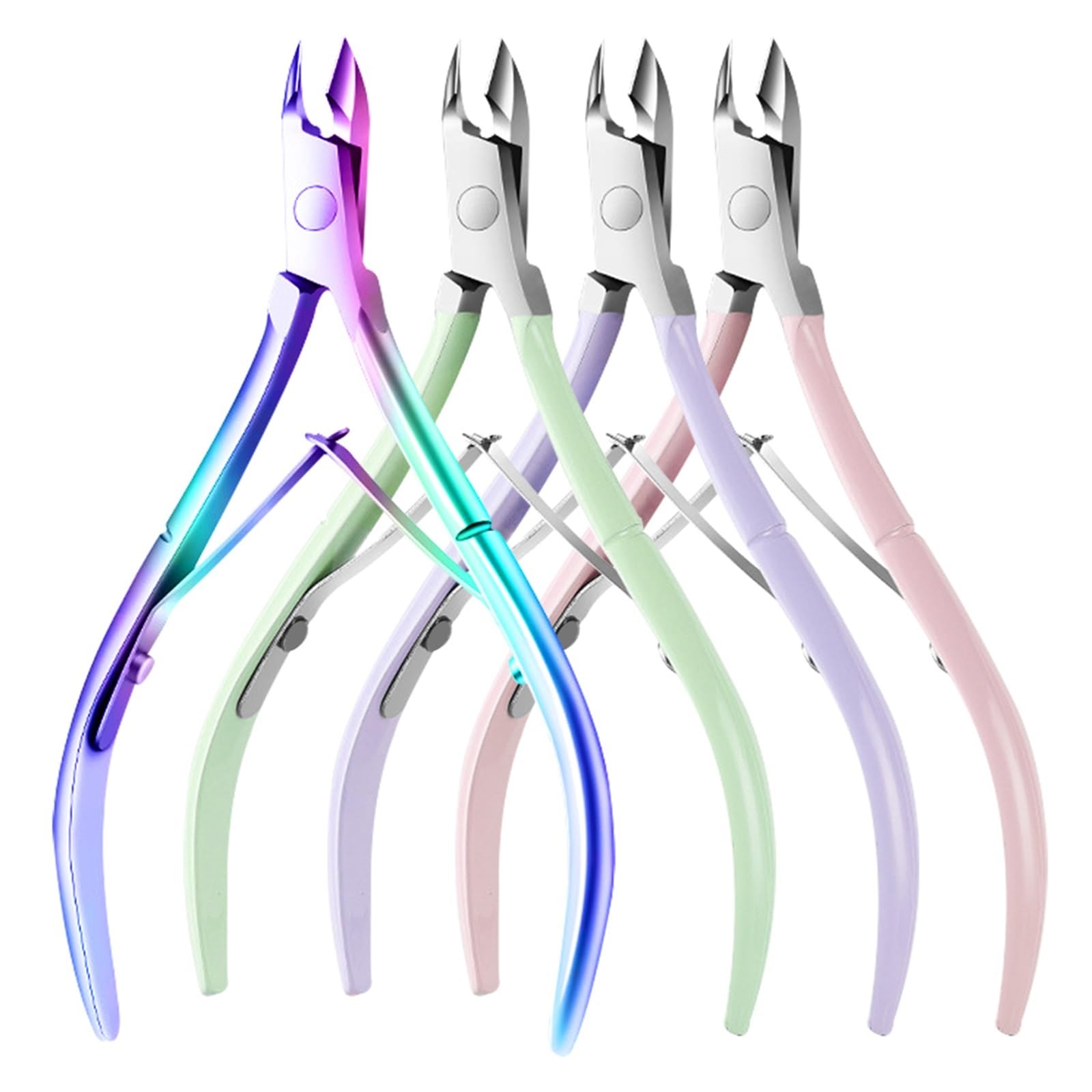 Alicate Para CutíCulas 1/2/4 Uds cortaúñas de acero inoxidable for cutículas cortador uñas arte manicura pedicura cuidado alicate herramientas belleza for