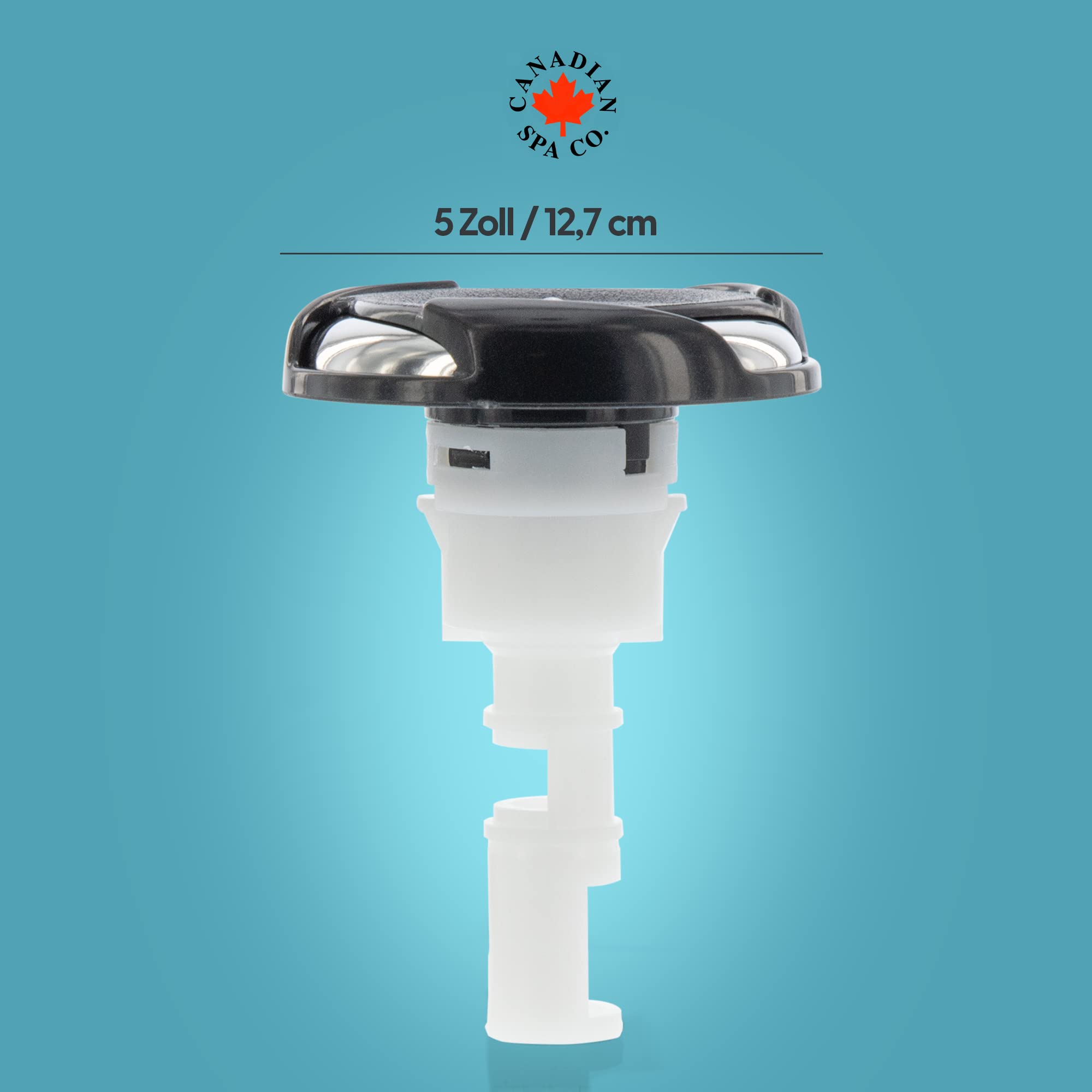 CANADIAN SPA CO. Jet Masaje Large, Huracán, 5 Pulgadas de diámetro, 4 tamaños, Hot Tub
