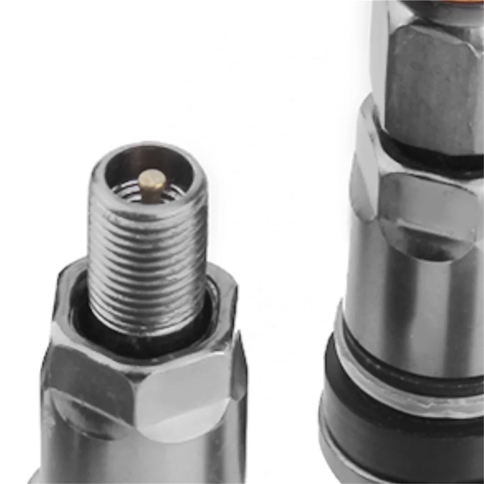 Capuchon de Valve Auto Tiges de Valve de Pneu de Roue sans Chambre à air de Voiture, Bouchons d'air universels en Alliage d'aluminium pour Moto, Accessoires Automobiles, 20/4 pièces(Grey 20PCS)