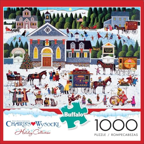 Buffalo Games - Charles Wysocki Churchyard - Rompecabezas 1000 Piezas para Adultos miniatura 1