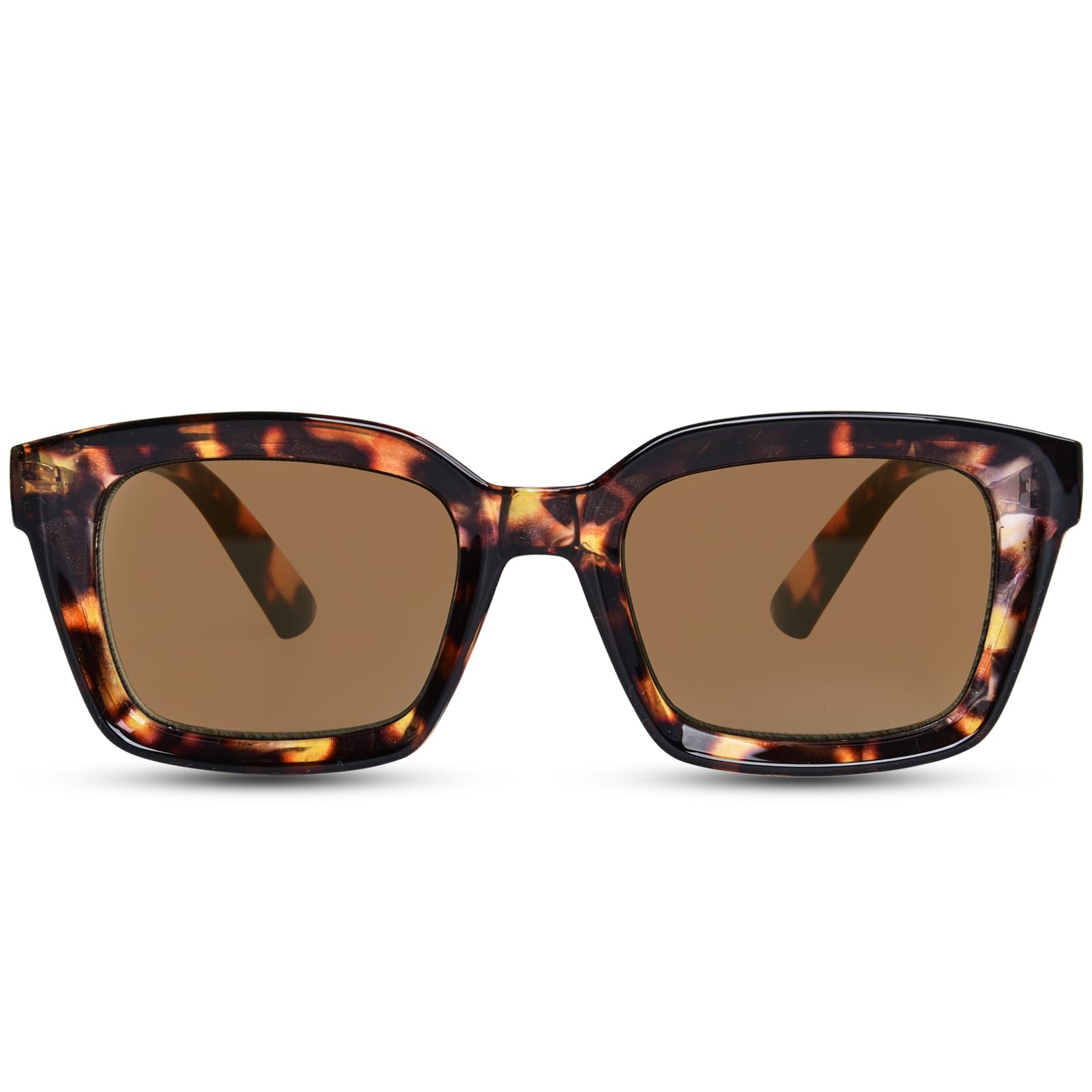 Photo 1 of OPTOFENDY Reading Sunglasses for Women Men, Classic Full Lens Sun Readers UV400 Outdoor Sunglasses Tortoise 2.5x