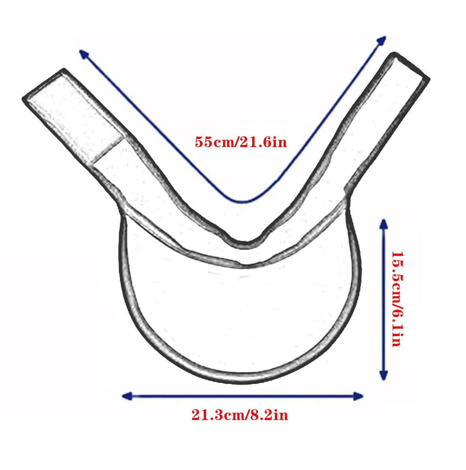 Delantal Protector de Rayos X, Cuello para Tiroides, 0.5mmpb Revestimiento de Plomo para Hospitales