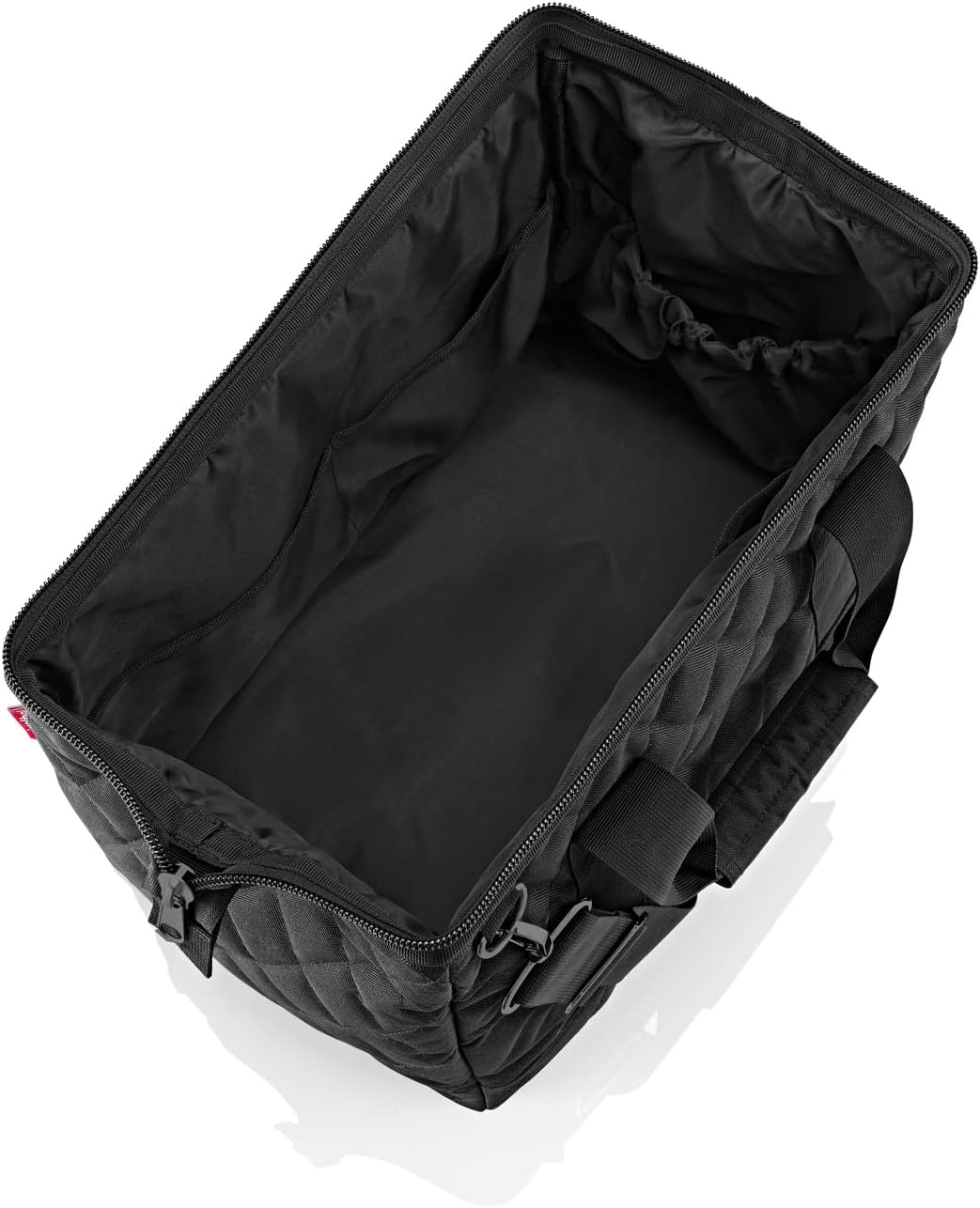 Reisenthel Travelling Allrounder Cross glossy dots black MQ7075