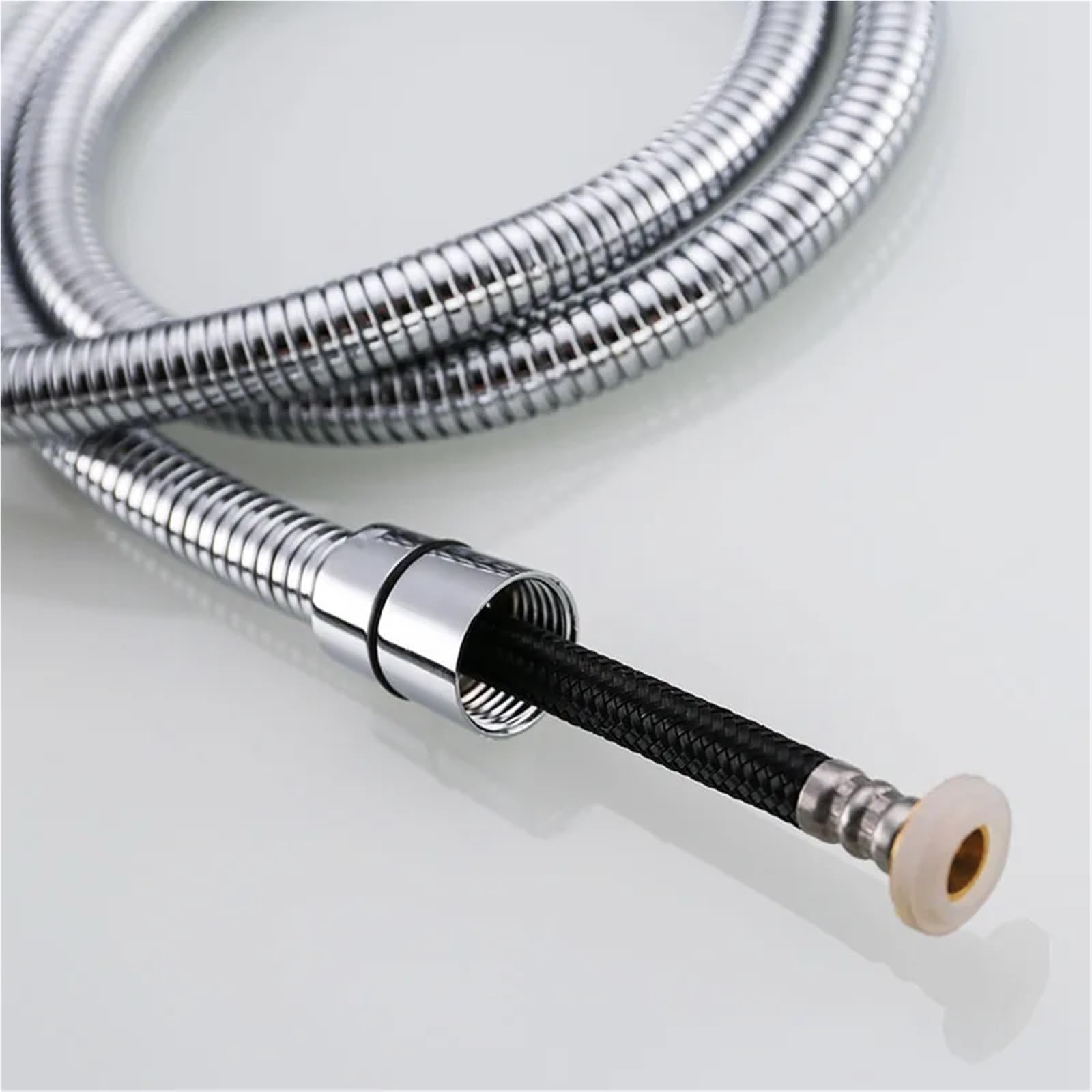 Kit spruzzatore for bidet portatile in ottone cromato