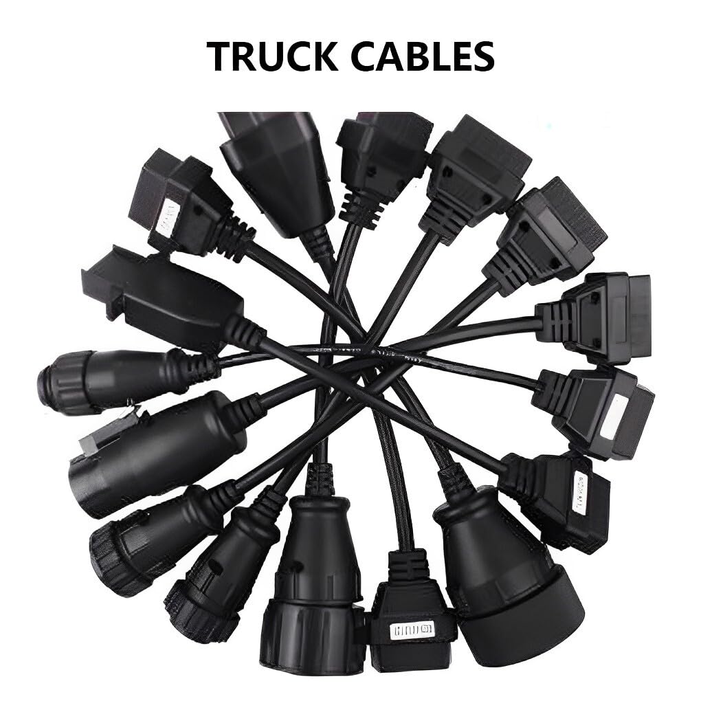 Set Completo Cavo connettore per Camion per Auto Scanner diagnostico Automatico Adattatore per Kit di Strumenti Automatici Forte compatibilità per TCS PRO
