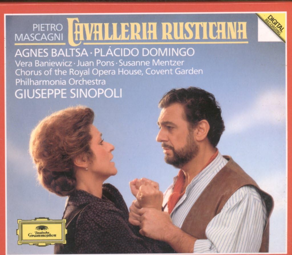 Mascagni: Cavalleria Rusticana [Audio CD] Baltsa, Agnes; Pietro Mascagni and Giuseppi Sinopoli