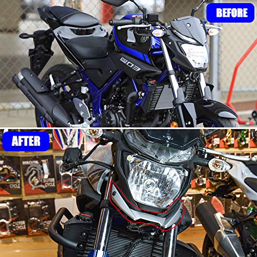 Fayedenicy MT03 MT25 Accessori Moto Anteriore