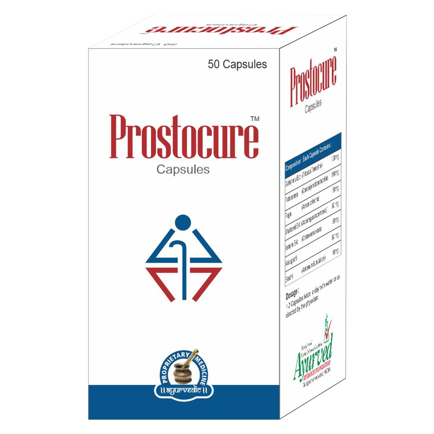 Dharmani's International Prostocure - 60 Capsules | Ayurvedic Formula for Prostate & Urinary Wellness | Supports Healthy Prostate Function & Comfortable Urinary Flow | with Gokshura & Shatavari