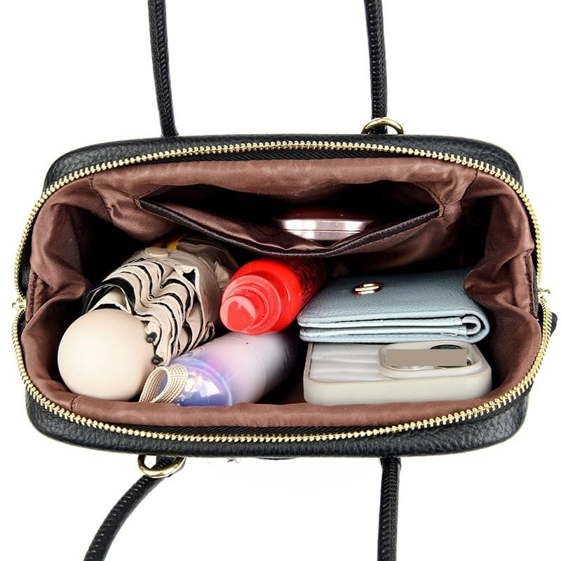 Underarm Shoulder bag, Tote Shoulder Bag(Black)3