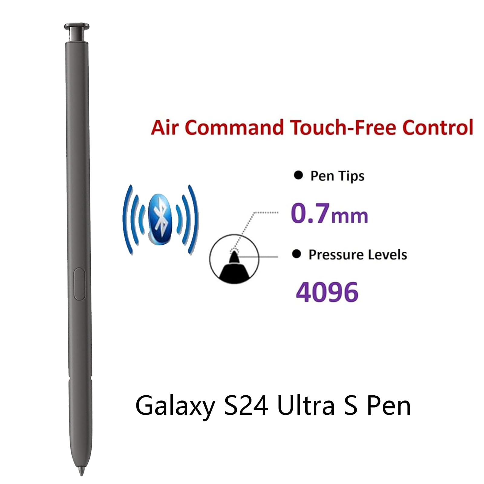 Amazon.com: Galaxy S24 Ultra S Pen WithBluetooth for Samsung