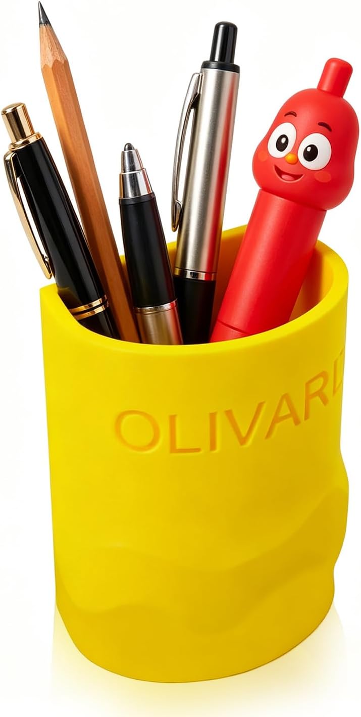 Personalized Magnetic Pen Holder Custom Name Color Choice 3D Printed Cup for Dry Erase Markers Whiteboard Locker Desk Organizer Gift 2.2 x 3.1 in (Personalized)