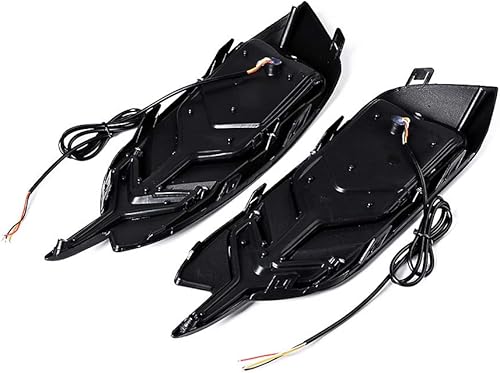 Miniatura 6 de 2 luces LED rojas de freno traseras con lente ahumada, flecha, señal de giro secuencial, parada trasera compatible con 16-21 Civic Sedan 10ª