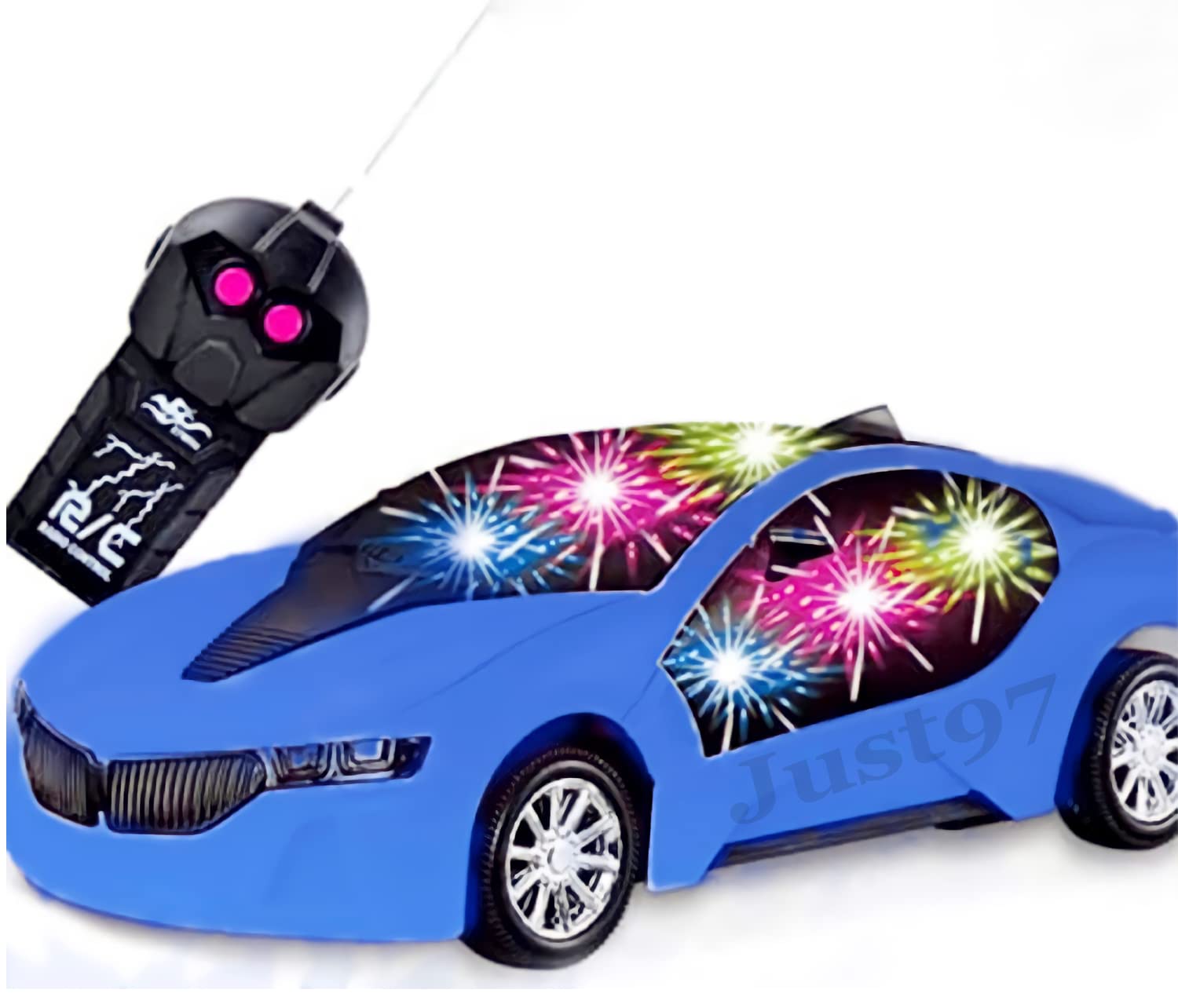 Just97® Remote Controlled car, 2 Function Remote Control Car, Racing