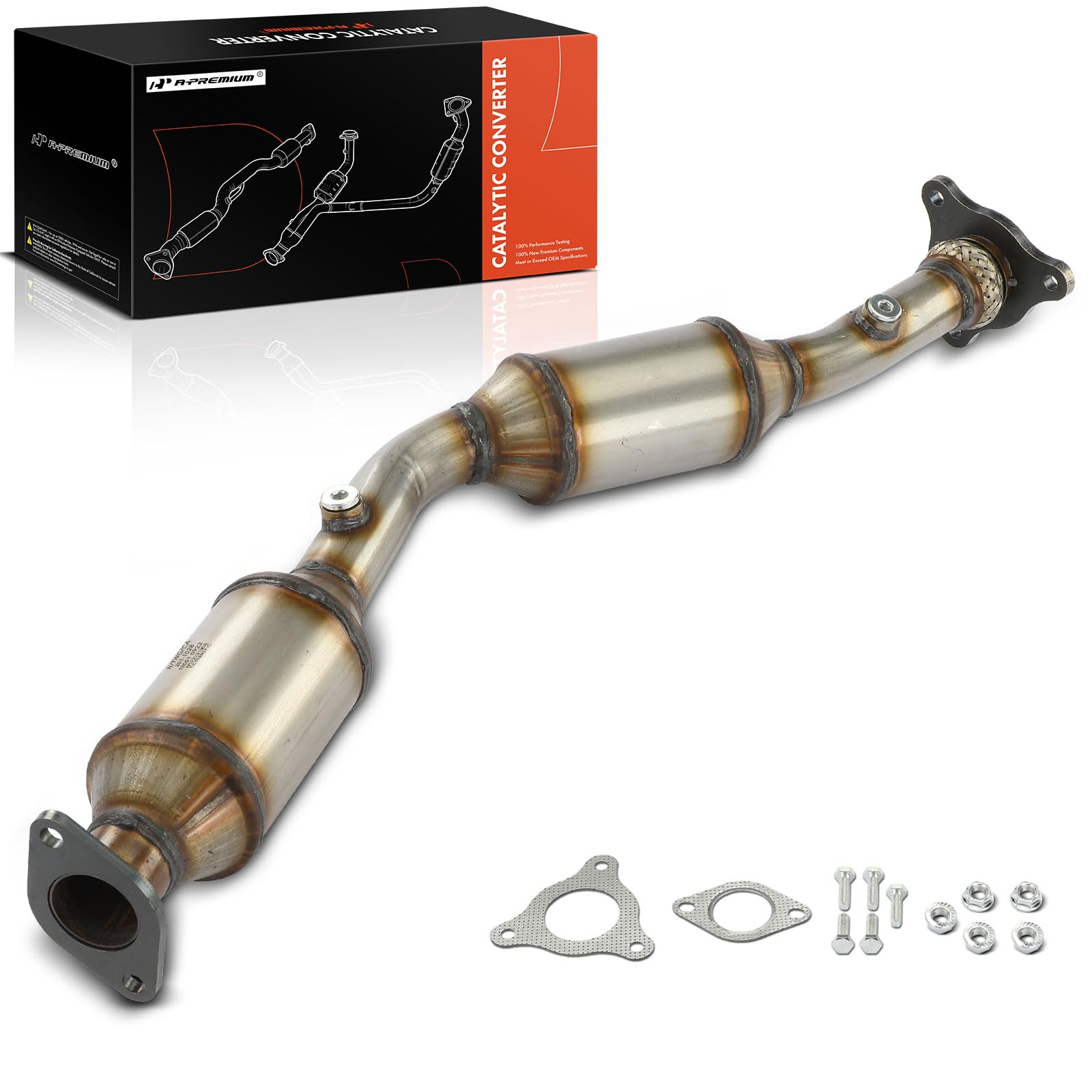 Photo 1 of A-Premium Catalytic Converter Kit Direct-Fit Compatible with Chevrolet HHR 2008-2011, Cobalt 2008-2010 & Pontiac G5 2008-2010, 2.2L 2.4L, Automatic Transmission, EPA Compliant