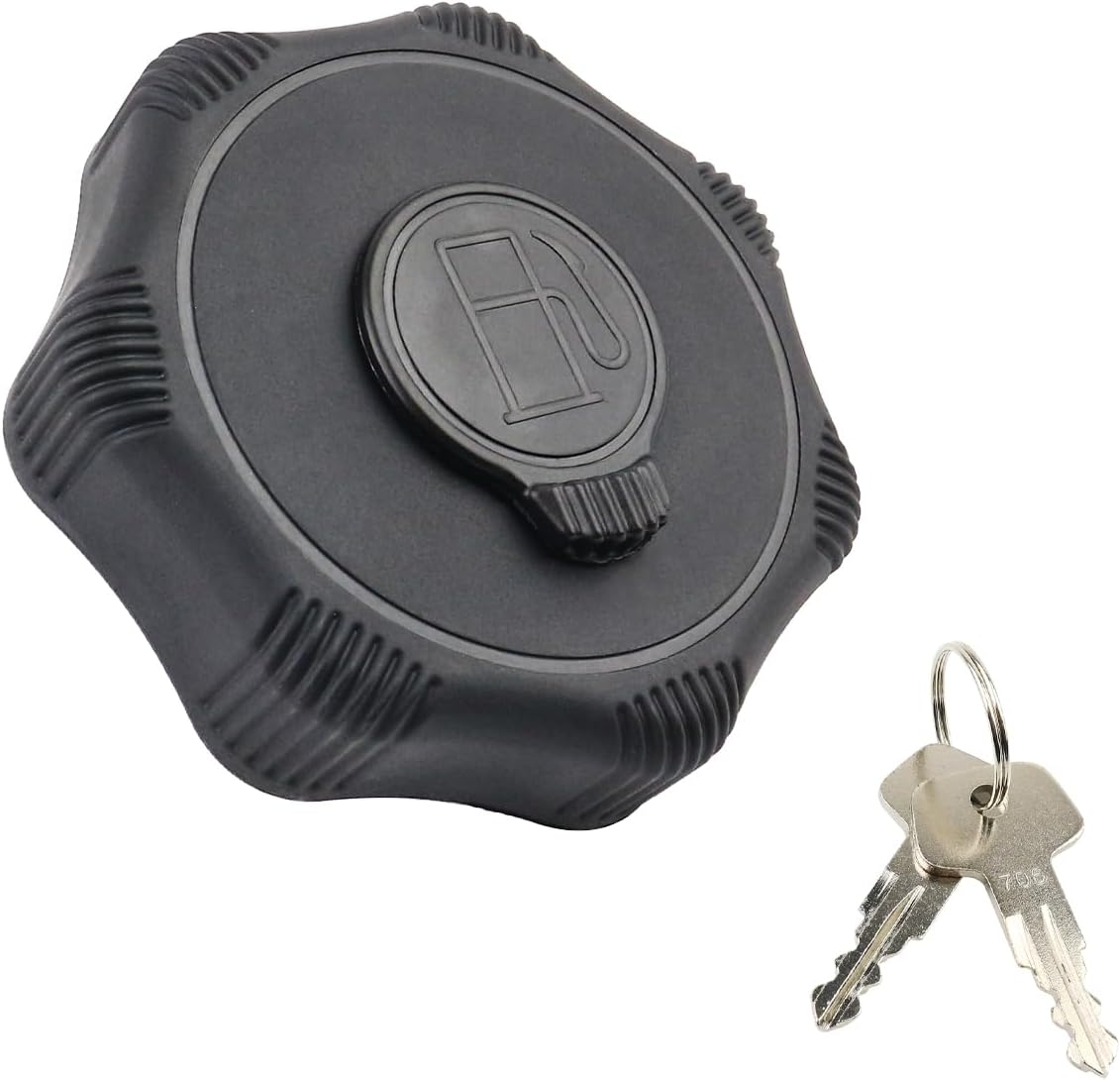 Locking Diesel Fuel Cap Compatible with Kubota Skid Steers SVL95-2s Gas Tank Replace # R5611-51120