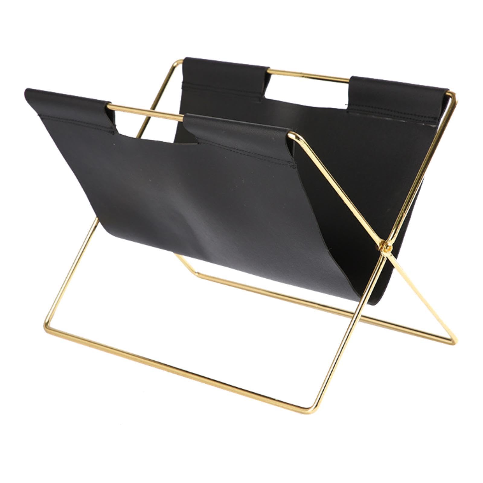 UJEAVETTE Magazine Rack Floor Standing Magazine Holder for Dining Room Nursery Bedroom-picture-11