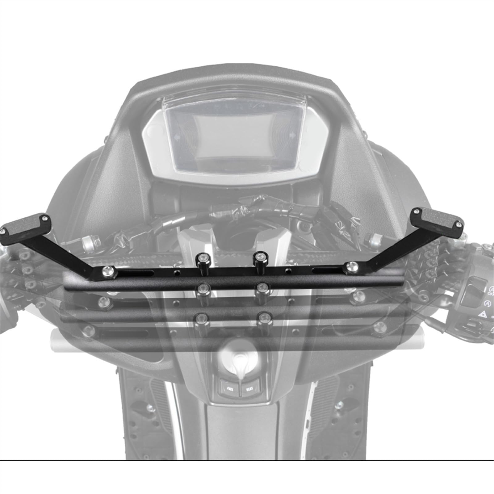 Motocicleta para Suzuki Burgman 650 1998-2022, Barra Transversal Multifuncional, De Equilibrio, Navegación GPS, Extensión Soporte Manillar