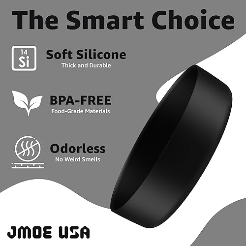 Miniatura 4 de Jmoe USA Funda para jarra Stanley IceFlow  Hecha de silicona a juego  Funda protectora duradera y antideslizante  Evita abolladuras y arañazos