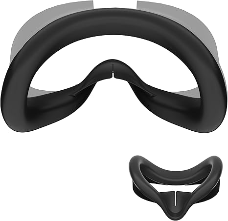 Steam Frame: Valves återupptäcker VR-marknaden och utmanar Meta på eget mark 6 61S6KzYUcgL. AC SX466 Silicone Face Pad Cover Compatible with Meta Quest 3S Accessories, Face Cushion Cover and Anti-Leakage Nose Pad Compatible with Oculus Quest 3S Original VR Headset, Soft, Durable, Washable