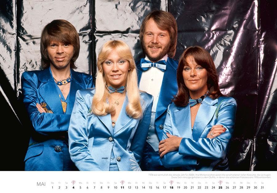 Calendario Waterloo 2025: El calendario para los fanáticos de Abba : Amazon.es: Oficina y papelería