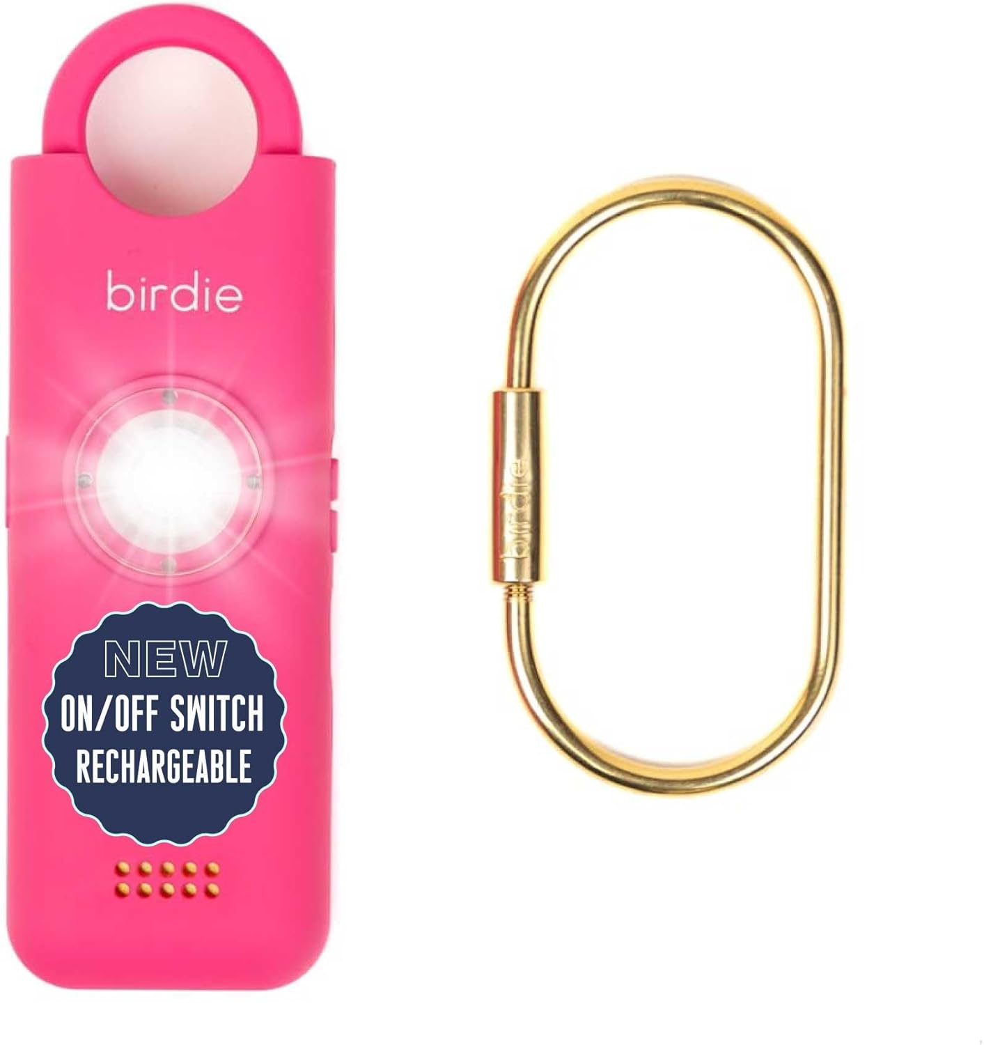 She’s Birdie 3.0: Women’s Personal Safety Alarm with Siren & Light She’s Birdie 3.0: Women’s Personal Safety Alarm with Siren & Light