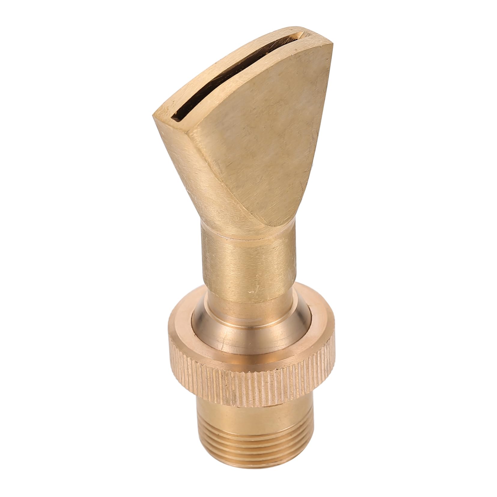 Levemolo Copper Nozzle for Sprinkler 1/2 Inch 3/4 Inch Pool Fountain Sprayer Fan Shaped Water Sprinkler Head