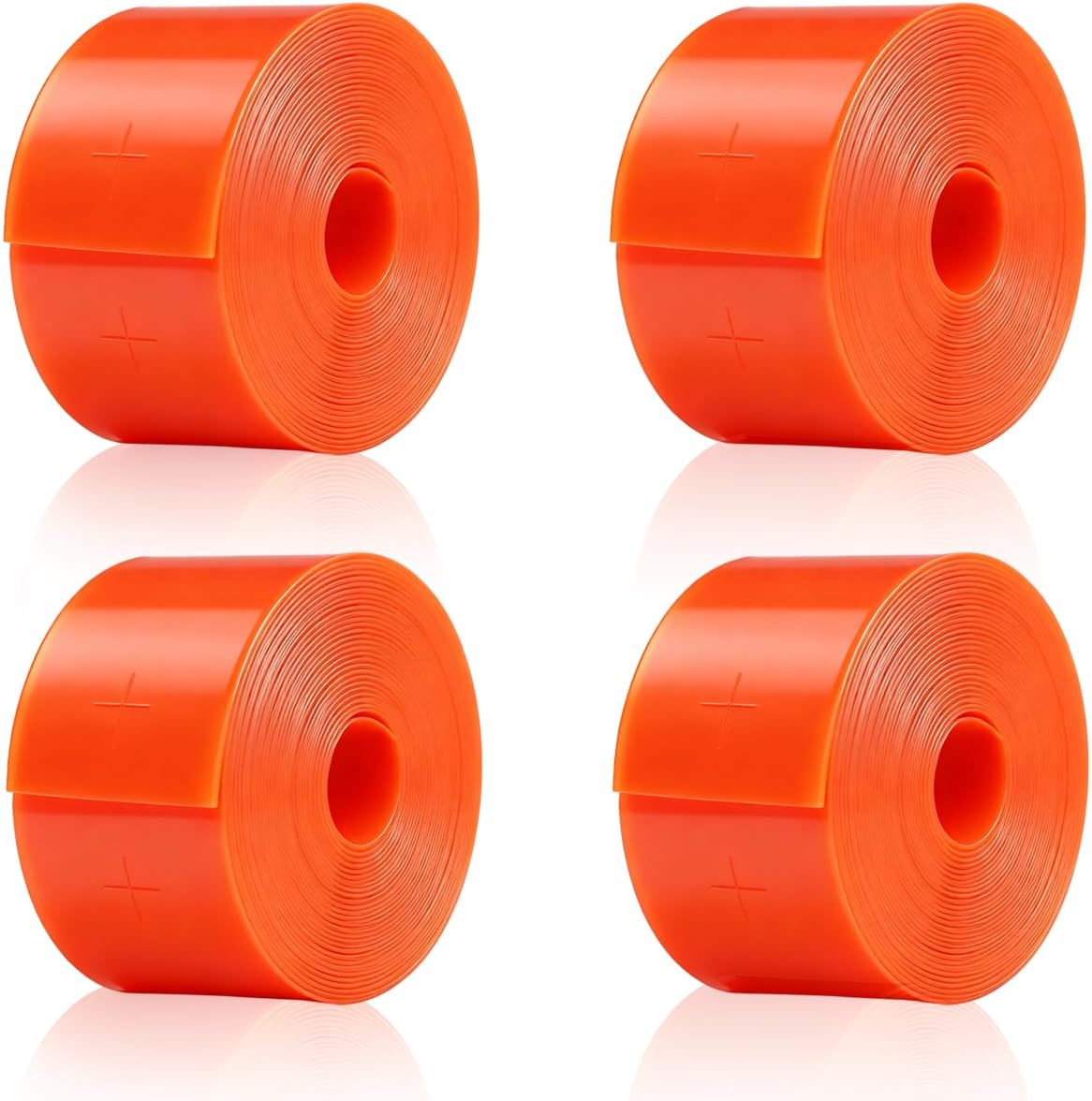 4Pcs Perforated Orange Strips,Perforated Strips for Electrical Wire Marking Strips,Industrial Cable Holders for Drywall,Easy Installation for Electricians