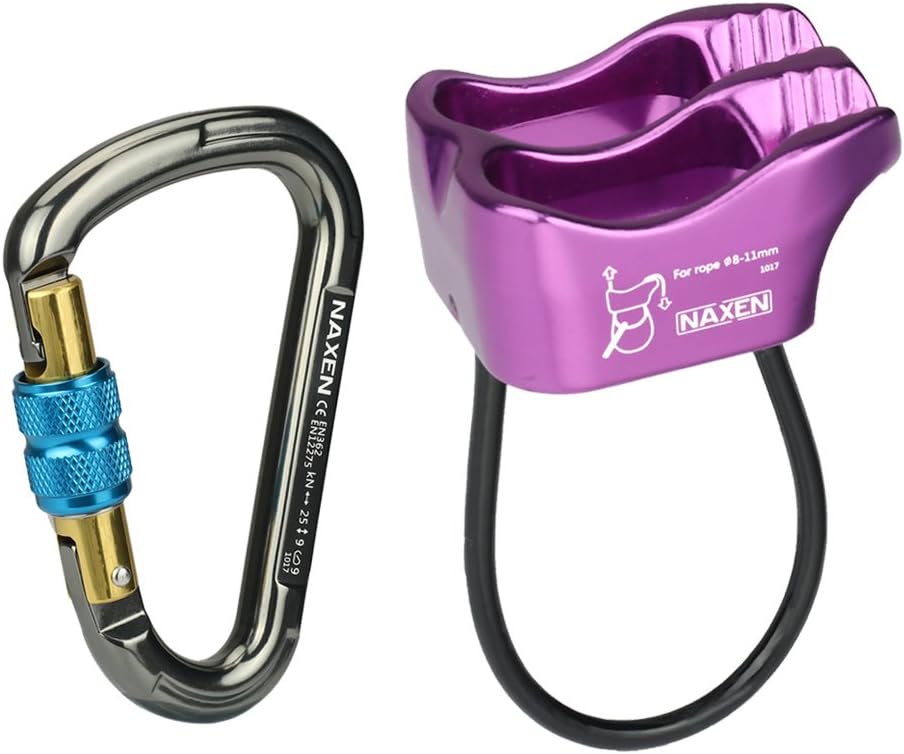 NAXEN Belay Device Double Slot ATC