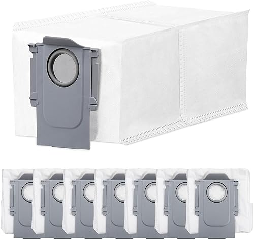 24 bolsas de repuesto para polvo compatibles con Roborock Q Revo P10, bolsas desechables para aspiradora robot con gran capacidad de 3 litros