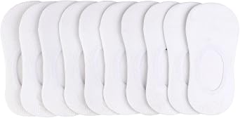 BOOPH 10 Pairs Girls Boys Socks Kids Toddlers Low Cut No Show Socks | Anti-slip Ankle Socks 3-12 Years