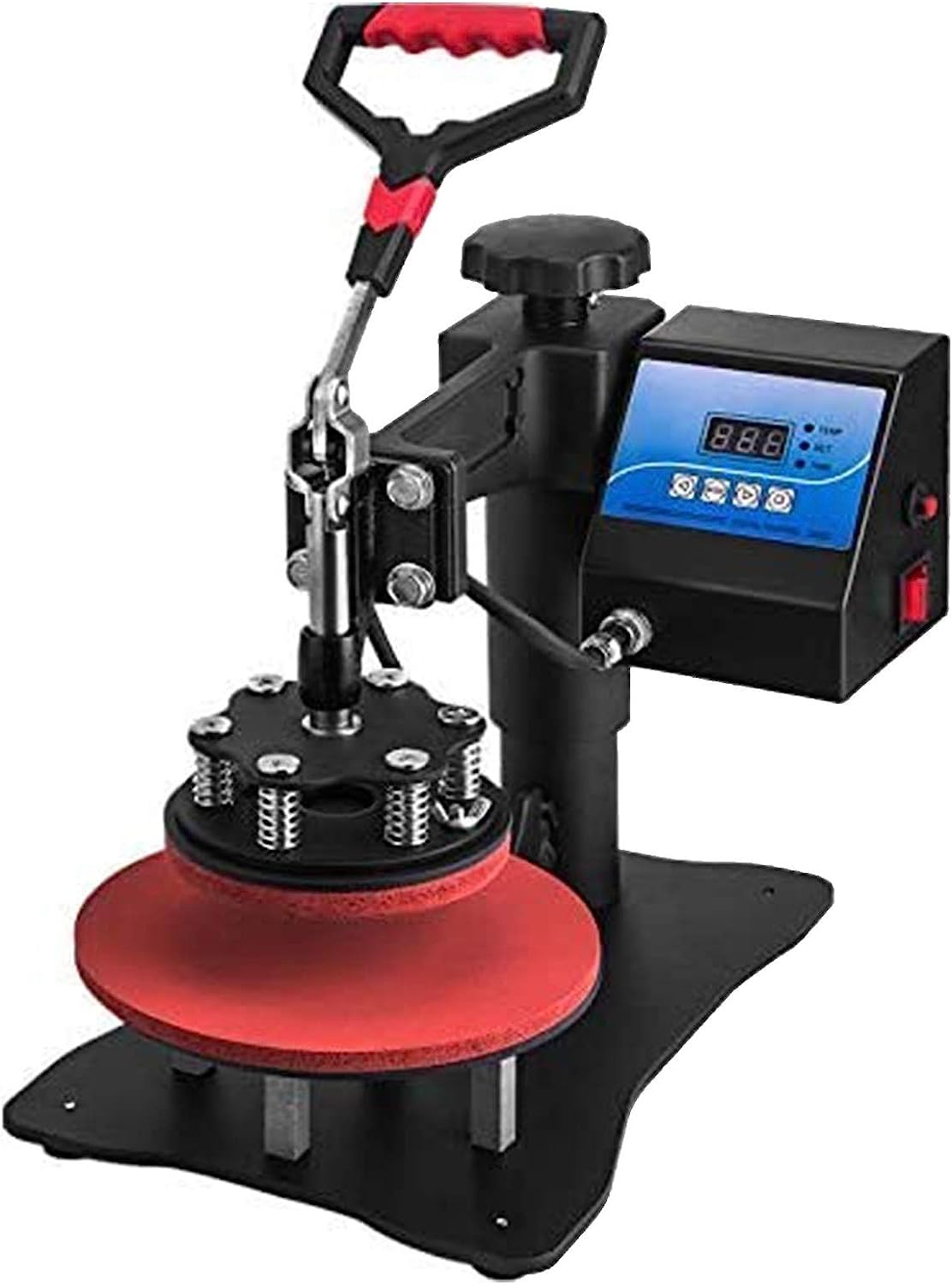 Pressa di Calore, pressa di Calore oscillante a 360 Gradi, Stampante a Sublimazione Digitale a trasferimento di Macchina da Stampa Professionale da 8 ", per casa o Lavoro