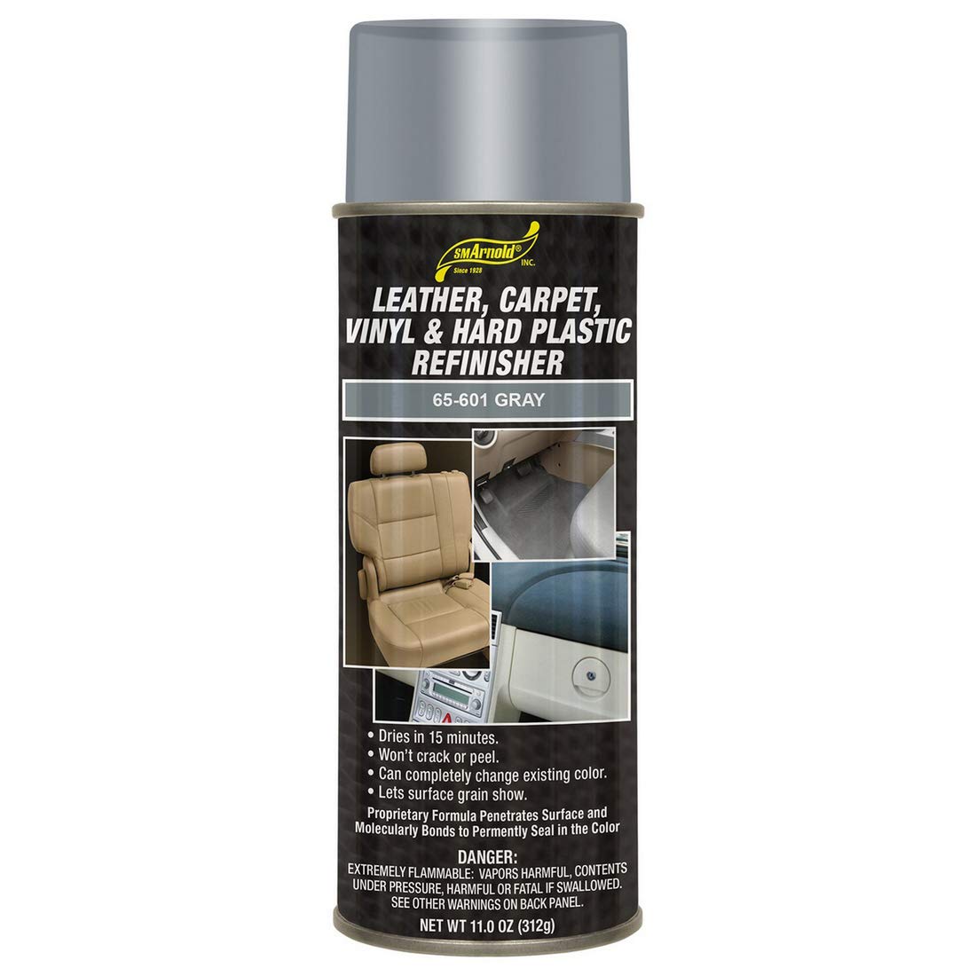 Amazon.com: SM Arnold Refinishing Spray Paint - GRAY 11 Oz. - For ...