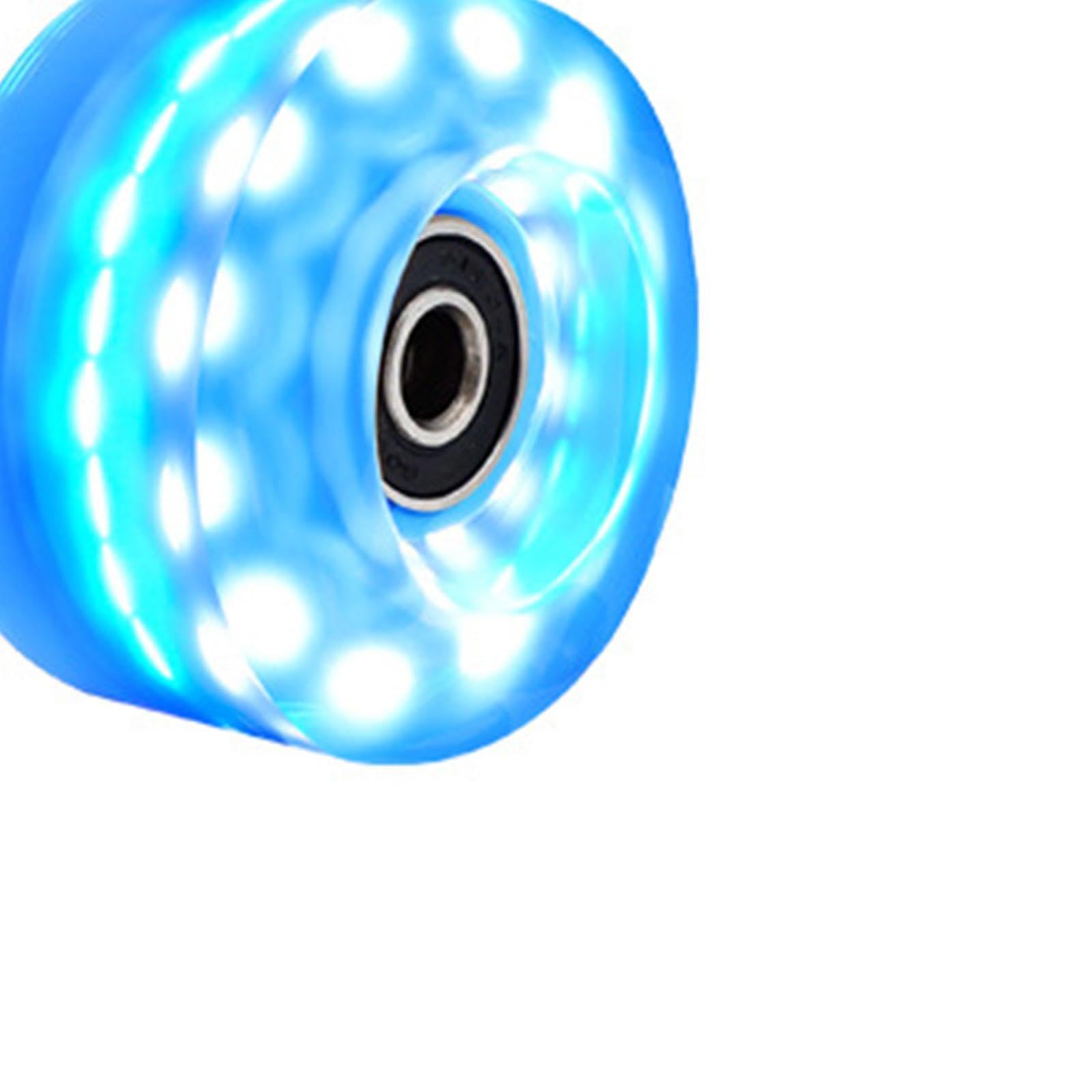Las Ruedas Luminosas para patineta de,Azul,Diámetro 58 mm