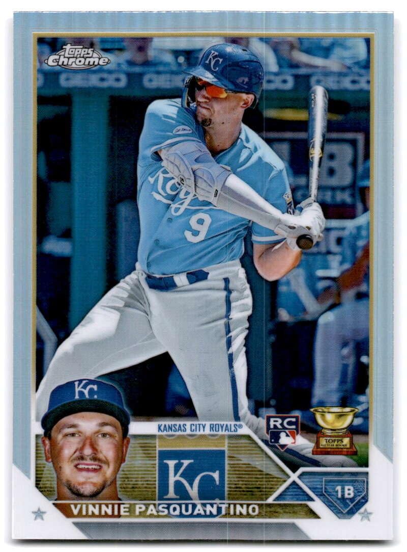 Amazon.com: 2023 TOPPS CHROME REFRACTOR #119 VINNIE PASQUANTINO RC 