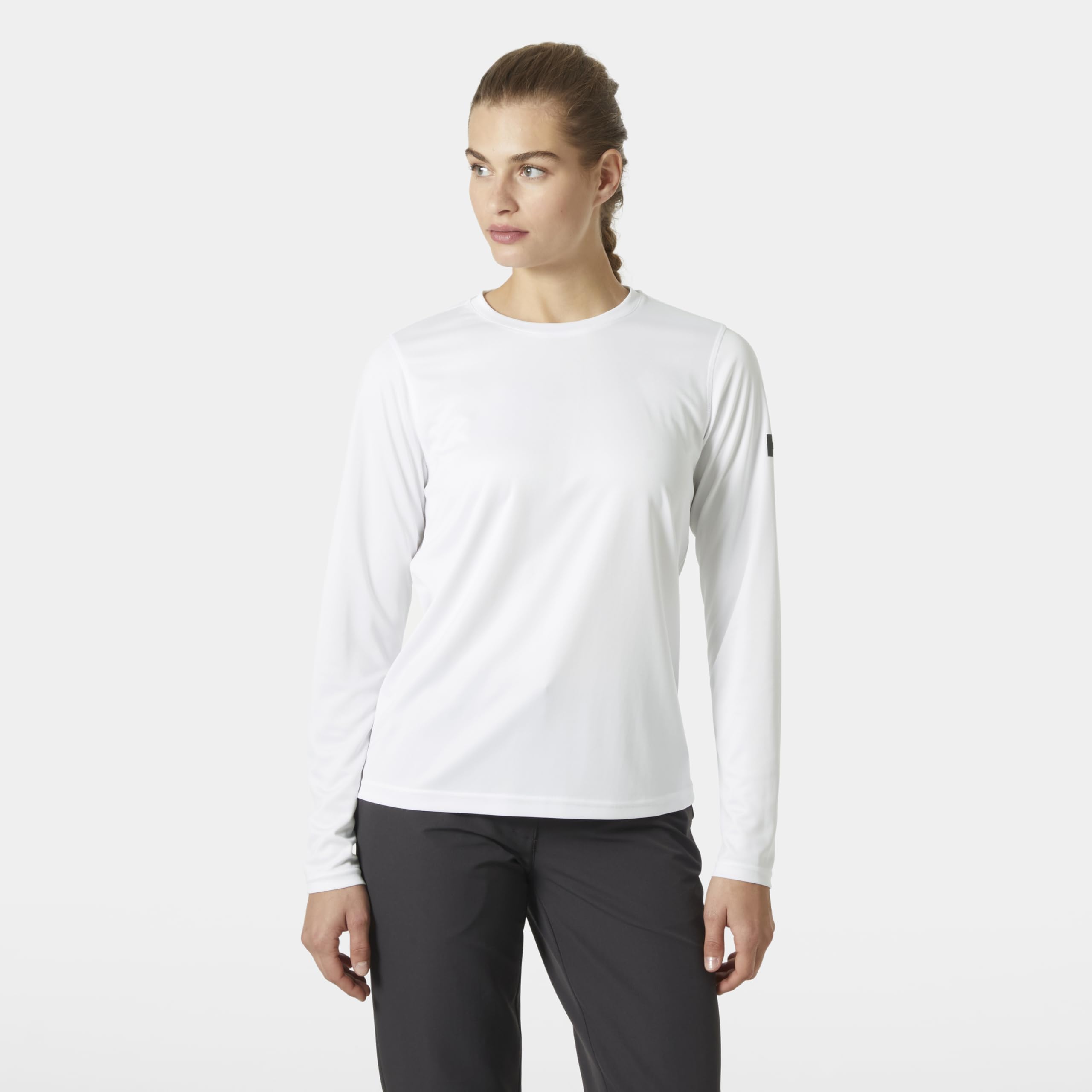 Helly Hansen Damska W HH Tech Crew LS 2.0, biała, L