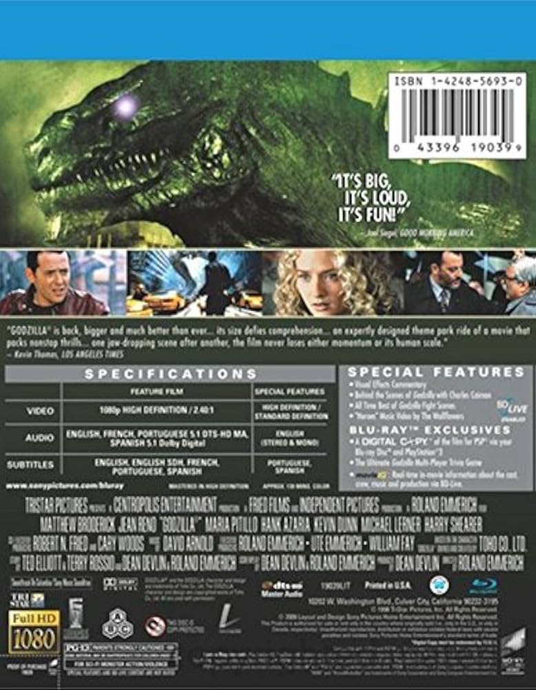 Amazon.co.jp: Godzilla (Import) : DVD