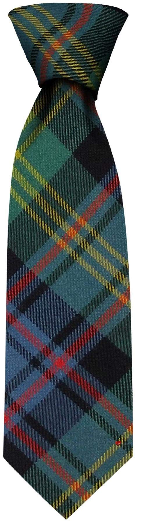 I LUV LTD Gents Neck Tie Watson Ancient Tartan Lightweight Scottish Clan Tie
